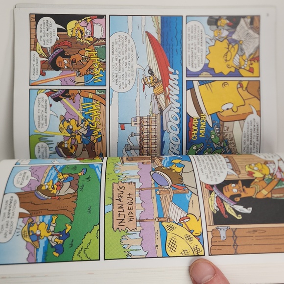 BIG BRATTY BOOK OF BART SIMPSON First Edition 2004 Softcover - Picture 12 of 14